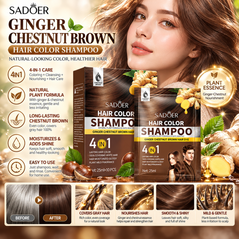 SADOER Hair Color Shampoo- 1 Sachet