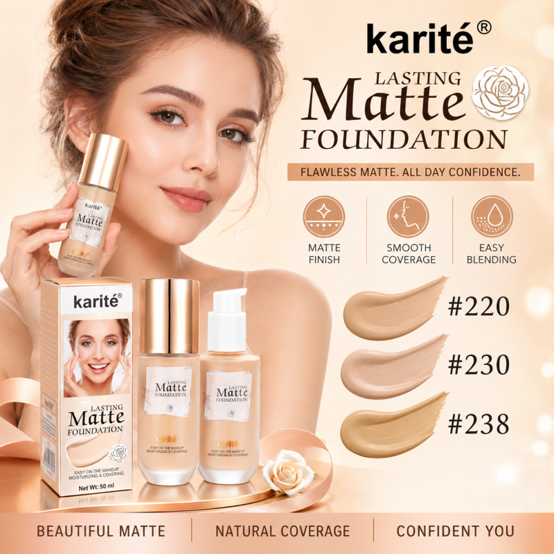 Karite Lasting Matte Foundation (Shade 238)