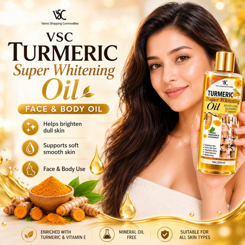 VSC  Turmeric Super Whitening Oil (200 Ml)
